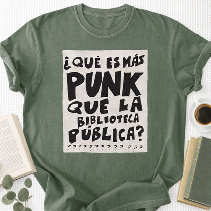 What's More Punk Than The Public Library Unisex T-Shirt - Book Social Club
