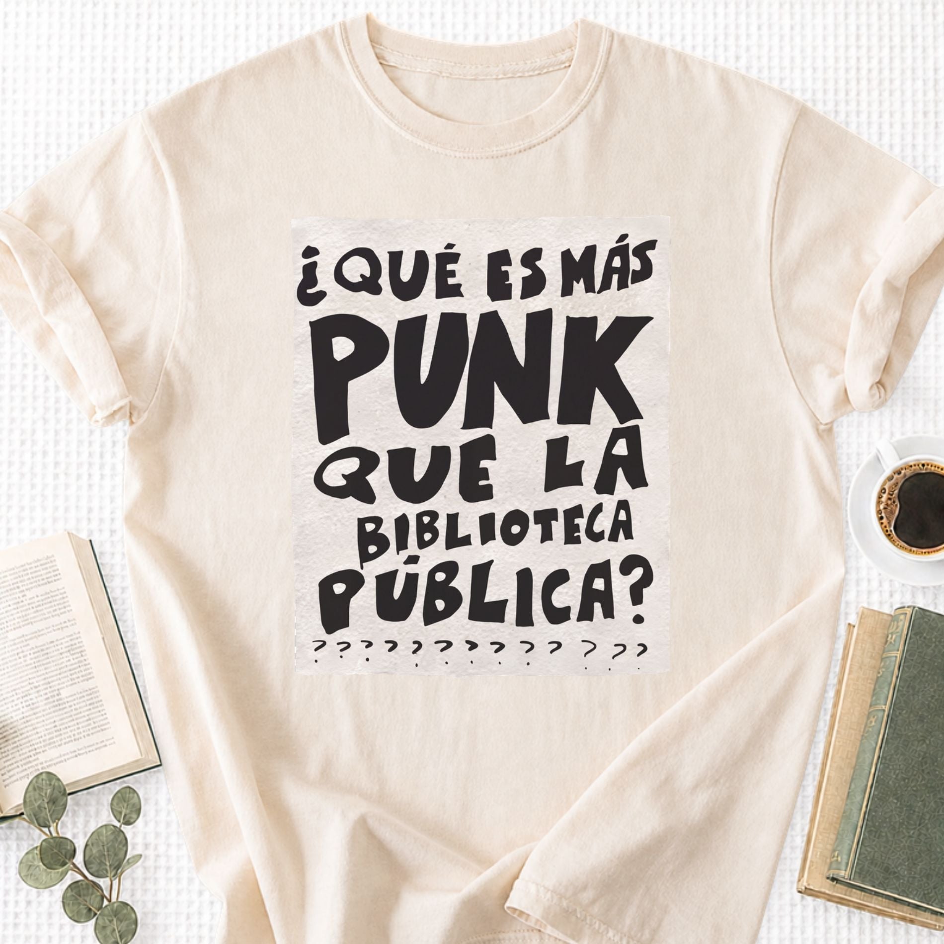What's More Punk Than The Public Library Unisex T-Shirt - Book Social Club
