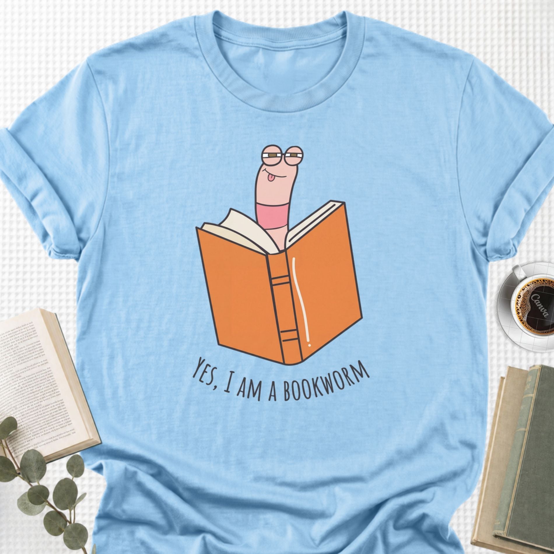 Yes, I Am a Bookworm Unisex T-Shirt - Book Social Club