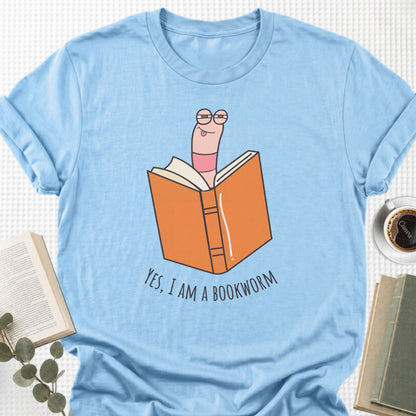 Yes, I Am a Bookworm Unisex T-Shirt - Book Social Club