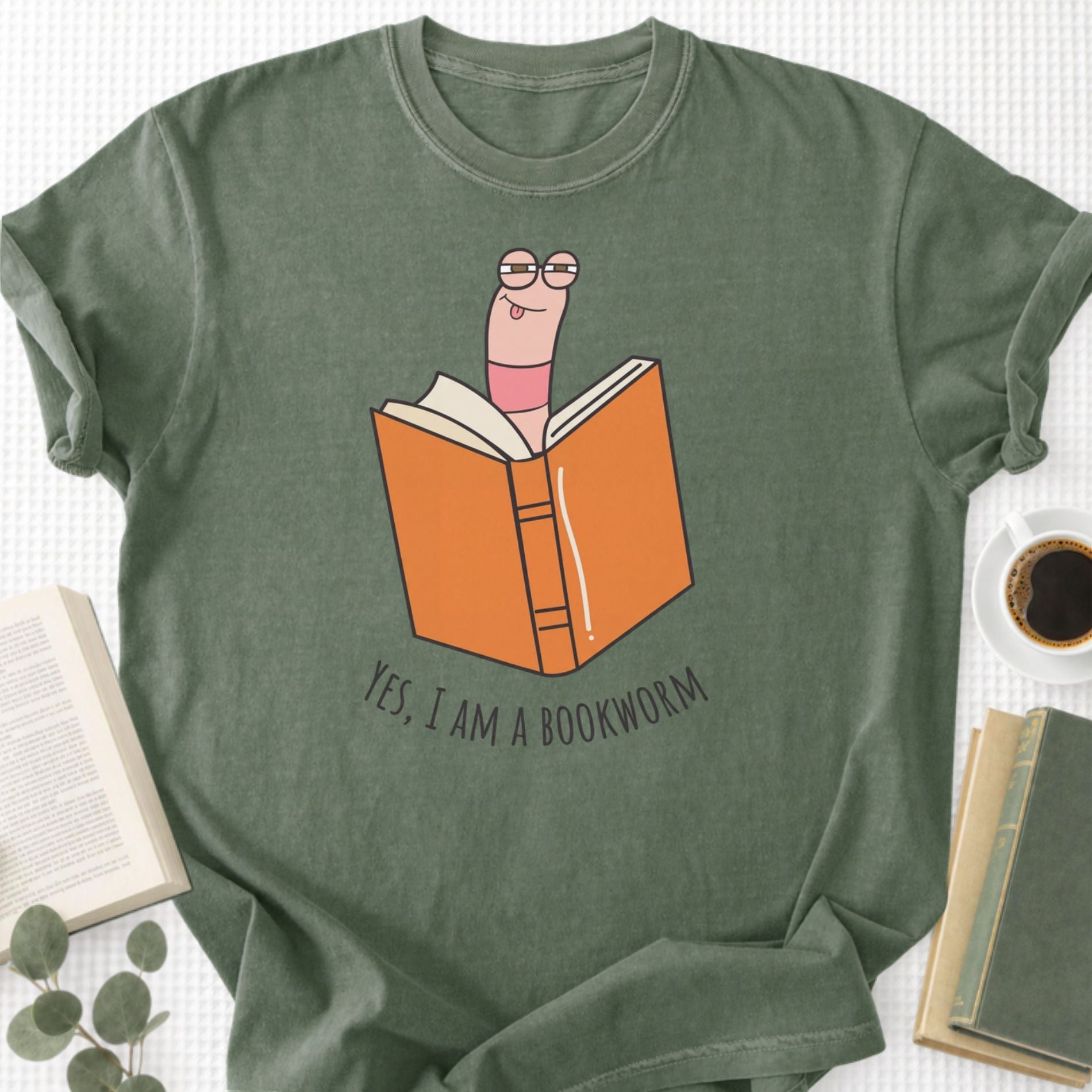 Yes, I Am a Bookworm Unisex T-Shirt - Book Social Club