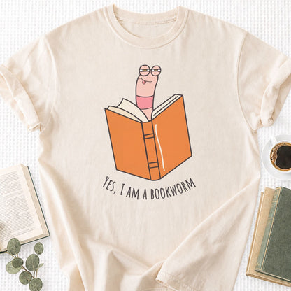 Yes, I Am a Bookworm Unisex T-Shirt - Book Social Club