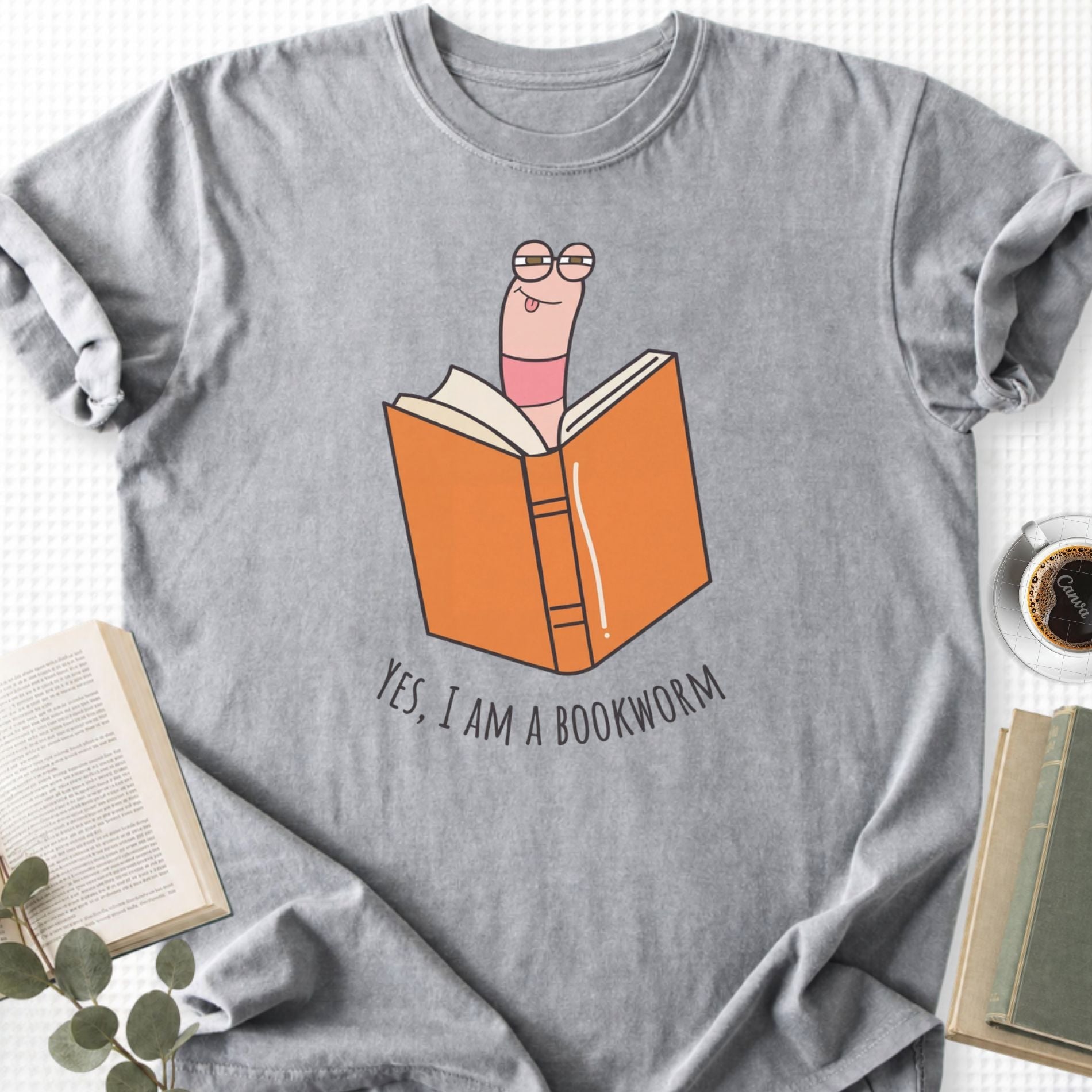 Yes, I Am a Bookworm Unisex T-Shirt - Book Social Club
