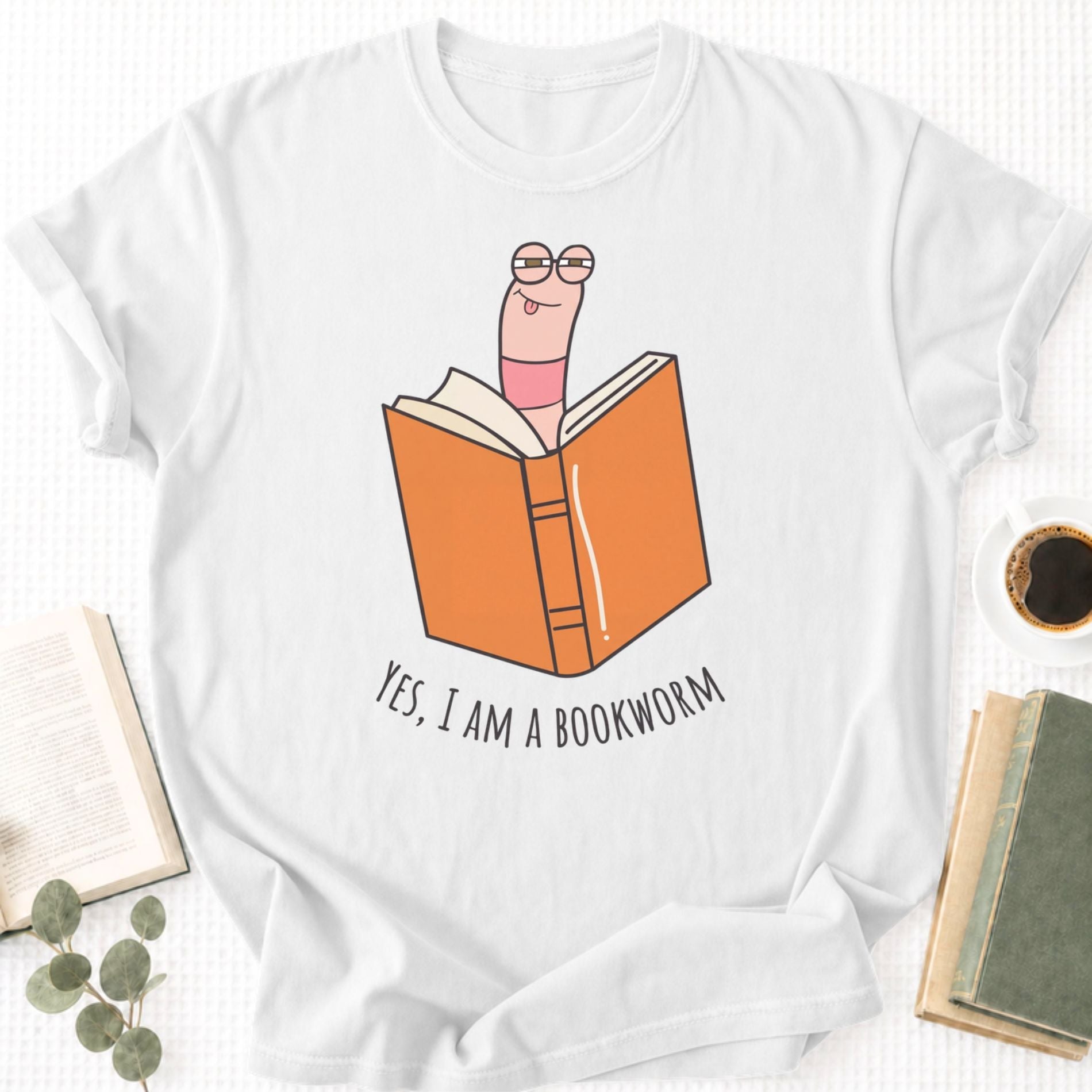 Yes, I Am a Bookworm Unisex T-Shirt - Book Social Club